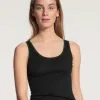 Calida Iconics Top Schwarz -Unterwäsche Verkäufe 12033 992