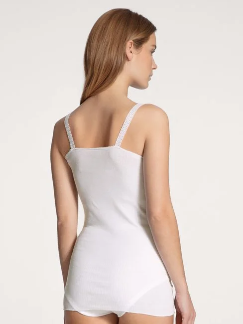 Calida Iconics Spaghetti-Top Weiss 4 Calida Iconics Spaghetti-Top Weiss – Bild 2