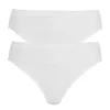 Calida Classic Slip Minislip 2er-Pack White