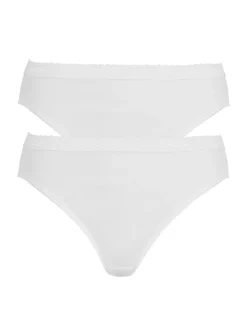 Calida Classic Slip Minislip 2er-Pack White