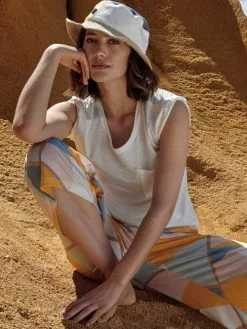 Calida 100% Nature Dreams 7/8-Pants, Cradle To Cradle Certified® Amber Yellow -Unterwäsche Verkäufe Calida 100 Nature Dreams 7 8 Pants gelb 28730 058 2