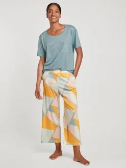 Calida 100% Nature Dreams 7/8-Pants, Cradle To Cradle Certified® Amber Yellow -Unterwäsche Verkäufe Calida 100 Nature Dreams 7 8 Pants gelb 28730 058 3