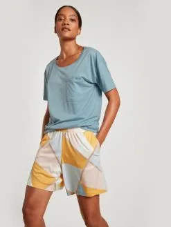 Calida 100% Nature Dreams Kurzarm-Shirt, Cradle To Cradle Certified® Blue Satin 17 Calida 100% Nature Dreams Kurzarm-Shirt, Cradle To Cradle Certified® Blue Satin -Unterwäsche Verkäufe Calida 100 Nature Dreams Kurzarm Shirt Compostable blau 14690 473 5