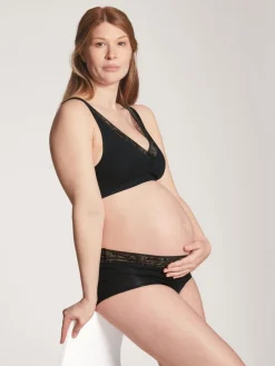 Calida 100% Nature Mum Umstands-Bustier, Cradle To Cradle Certified® Black C2C -Unterwäsche Verkäufe Calida 100 Nature Mum Bustier schwarz 02354 995 6
