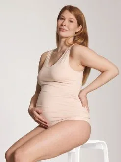 Calida 100% Nature Mum Umstands-Slip, Regular Cut, Cradle To Cradle Certified® Lace Parfait Pink -Unterwäsche Verkäufe Calida 100 Nature Mum Slip regular cut rosa 24554 171 4