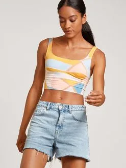 Calida 100% Nature Relax Bustier, Cradle To Cradle Certified® Amber Yellow