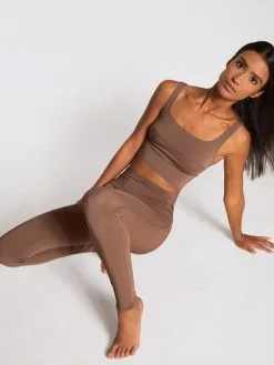 Calida 100% Nature Relax Bustier, Cradle To Cradle Certified® Truffle Brown -Unterwäsche Verkäufe Calida 100 Nature Relax Bustier braun 02457 078 neu 3