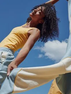 Calida 100% Nature Relax Tank-Top, Cradle To Cradle Certified® Amber Yellow -Unterwäsche Verkäufe Calida 100 Nature Relax Tank Top Compostable gelb 12697 058 neu