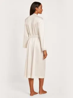 Calida 100% Nature Romance Kimono, Länge 120cm, Cradle To Cradle Certified® Star White -Unterwäsche Verkäufe Calida 100 Nature Romance Kimono Laenge 120cm Compostable weiss 64292 910 2