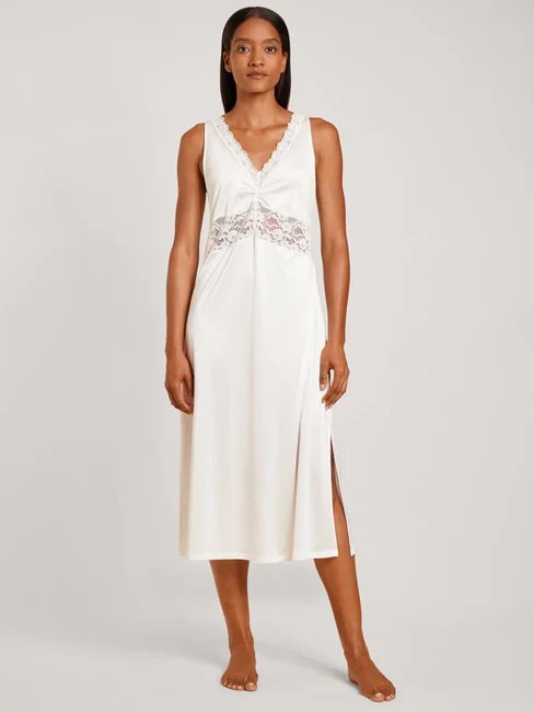 Calida 100% Nature Romance Nachthemd, Länge 120cm, Cradle To Cradle Certified® Star White 3 Calida 100% Nature Romance Nachthemd, Länge 120cm, Cradle To Cradle Certified® Star White