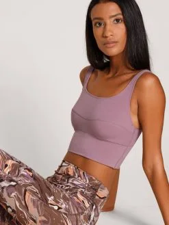 Calida 100% Nature Relax Bustier, Cradle To Cradle Certified® Dusky Orchid -Unterwäsche Verkäufe Calida 100 Nature Relax Bustier violett 02457 324 neu 5