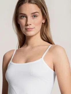 Calida Balance Spaghetti-Top Weiss -Unterwäsche Verkäufe Calida Balance Spaghetti Top weiss 10232 001 3