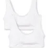 Calida Benefit Women Bustier, 2er-Pack Weiss -Unterwäsche Verkäufe Calida Benefit Women Bustier 2er Pack weiss 02901 001