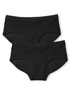 Unterwäsche Verkäufe 16 Calida Benefit Women Panty, Low Cut, 2er-Pack Schwarz