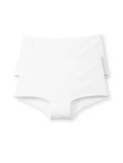 Calida Benefit Women Panty, 2er-Pack Weiss