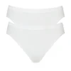 Calida Benefit Women Slip, 2er-Pack Weiss