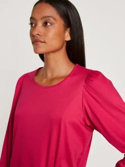 Calida Blooming Nights Pyjama, Lang Barberry Red -Unterwäsche Verkäufe Calida Blooming Nights Pyjama lang rot 43152 176 3