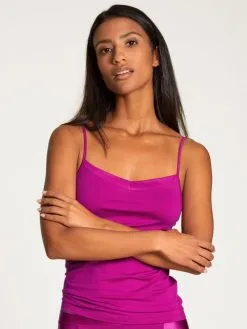 Calida Cate Spaghetti-Top Orchid Flower