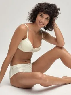 Calida Cate T-Shirt-BH Alabaster Crème -Unterwäsche Verkäufe Calida Cate T Shirt BH beige 03458 911 3