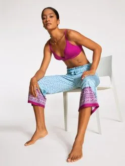 Calida Cate Triangel-Soft-BH Mit Schale Orchid Flower -Unterwäsche Verkäufe Calida Cate Triangel Soft BH mit Schale violett 03158 256 5