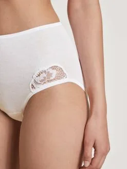 Calida Cotton Desire Midi-Slip Weiss 11 Calida Cotton Desire Midi-Slip Weiss -Unterwäsche Verkäufe Calida Cotton Desire Midi Slip weiss 22557 001 3