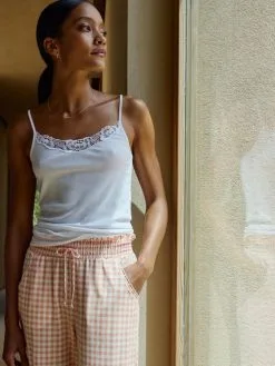 Calida Cotton Desire Spaghetti-Top Weiss 12 Calida Cotton Desire Spaghetti-Top Weiss -Unterwäsche Verkäufe Calida Cotton Desire Spaghetti Top weiss 10357 001 neu