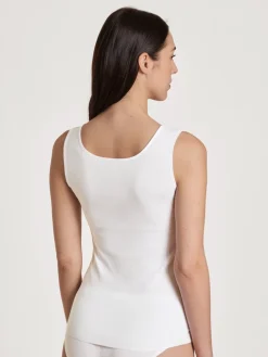 Calida Cotton Desire Tank-Top Weiss -Unterwäsche Verkäufe Calida Cotton Desire Tank Top weiss 12957 001 2