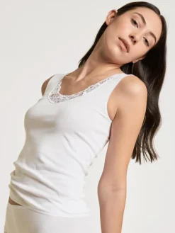 Calida Cotton Desire Tank-Top Weiss
