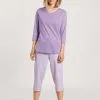 Calida Daylight Dreams 3/4-Pyjama Digital Lavender
