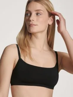 Calida Eco Sense Bustier Schwarz -Unterwäsche Verkäufe Calida Eco Sense Bustier schwarz 02038 992 3
