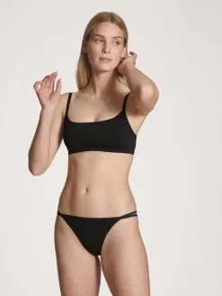 Calida Eco Sense Bustier Schwarz -Unterwäsche Verkäufe Calida Eco Sense Bustier schwarz 02038 992 5