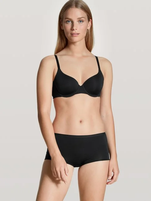Calida Eco Sense Panty, Regular Cut Schwarz 8 Calida Eco Sense Panty, Regular Cut Schwarz – Bild 6