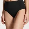 Calida Eco Sense Slip, High Waist Schwarz