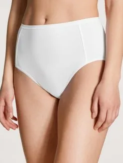 Calida Eco Sense Slip, High Waist Weiss