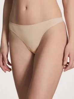 Calida Eco Sense String, Low Cut Rose Teint