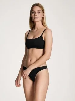 Calida Eco Sense String, Low Cut Schwarz -Unterwäsche Verkäufe Calida Eco Sense String schwarz 20338 992 2