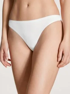 Calida Eco Sense String, Low Cut Weiss