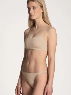 Calida Eco Sense Tanga-Slip Rose Teint -Unterwäsche Verkäufe Calida Eco Sense Tanga Slip rosa 20138 160 4