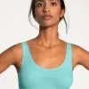 Calida Elastic Bustier Mit Softbund Turquoise Stone -Unterwäsche Verkäufe Calida Elastic Bustier mit Softbund tuerkis 02138 563