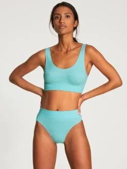 Calida Elastic Bustier Mit Softbund Turquoise Stone -Unterwäsche Verkäufe Calida Elastic Bustier mit Softbund tuerkis 02138 563 3