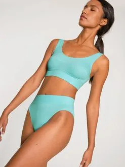 Calida Elastic Bustier Mit Softbund Turquoise Stone -Unterwäsche Verkäufe Calida Elastic Bustier mit Softbund tuerkis 02138 563 4