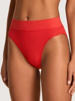 Unterwäsche Verkäufe -Unterwäsche Verkäufe Calida Elastic Slip mit Softbund high waist rot 22030 174 1