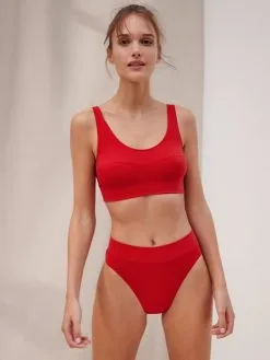 Unterwäsche Verkäufe 12 Calida Elastic Slip Mit Softbund, High Waist Summer Red