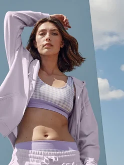 Calida Elastic Trend Bustier Mit Softbund Digital Lavender -Unterwäsche Verkäufe Calida Elastic Trend Bustier mit Softbund violett 02822 321 neu