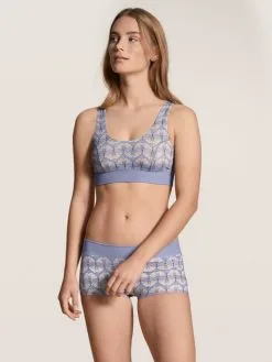 Calida Elastic Trend Bustier Mit Softbund Lovely Blue -Unterwäsche Verkäufe Calida Elastic Trend Bustier violett 02822 354 1622641403