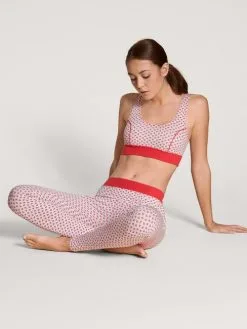 Calida Elastic Trend Leggings Mit Softbund Summer Red -Unterwäsche Verkäufe Calida Elastic Trend Leggings mit Softbund rot 27822 174 4