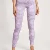 Calida Elastic Trend Leggings Mit Softbund Digital Lavender