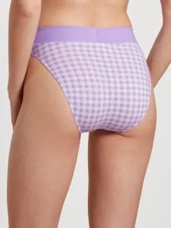 Calida Elastic Trend Slip Mit Softbund, High Waist Digital Lavender -Unterwäsche Verkäufe Calida Elastic Trend Slip mit Softbund high waist violett 21822 321 1