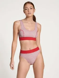 Calida Elastic Trend Bustier Mit Softbund Summer Red -Unterwäsche Verkäufe Calida Elastic Trend Bustier mit Softbund rot 02822 174 2