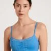 Calida Etude Toujours Bustier Azurit Blue -Unterwäsche Verkäufe Calida Etude Toujours Bustier blau 02192 474